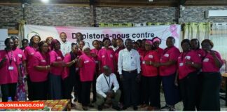 RCA: le personnel féminin de l’ARCEP s’engage à lutter contre le cancer du sein