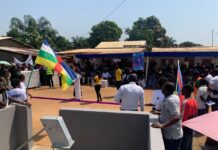 RCA: un nouveau forage inauguré à Mandja-Otto lors du lancement de la campagne électorale