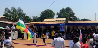 RCA: un nouveau forage inauguré à Mandja-Otto lors du lancement de la campagne électorale