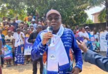 RCA: un nouveau forage d’eau potable inauguré à Bakongo