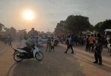 RCA: À Bocaranga, des instructeurs russes sécurisent un meeting du candidat Dologuélé