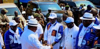 Campagne présidentielle : Faustin Archange Touadéra en démonstration de force à Bégoua