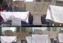 RCA: une manifestation hostile à Anicet Georges Dologuélé devant l’Espace Lory à Bangui