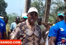 RCA: le candidat aux législatives Clément Ndotizo en appui à la population du 7e arrondissement de Bangui