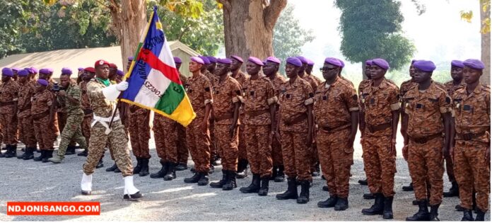 Fin de formation des douaniers au camp Kassaï @crédit photo Marly Pala