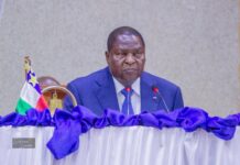 RCA: Touadéra appelle à l’unité nationale pour la stabilité et le développement