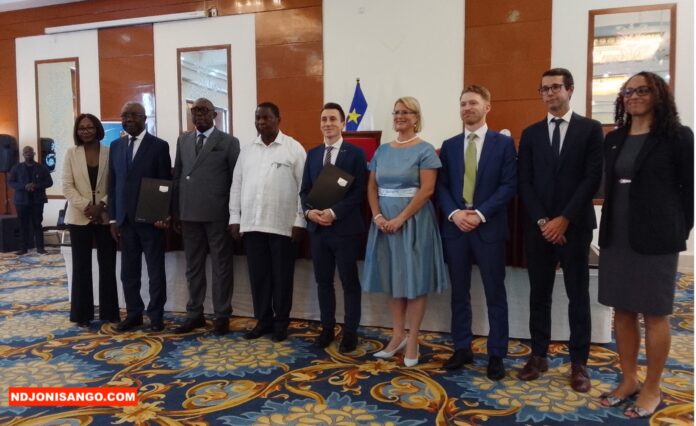 Lancement de la technologie starlink á Bangui