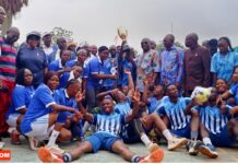 RCA: les Anges de Benz-Vi hommes et ASOPT dames de handball remportent la coupe du 1er décembre 2025