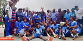 RCA: les Anges de Benz-Vi hommes et ASOPT dames de handball remportent la coupe du 1er décembre 2025