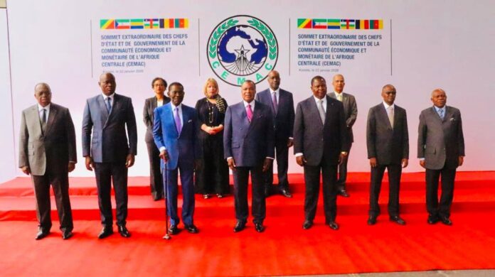 Les chefs d'Etat et gouvernements de la CEMAC à Brazzaville