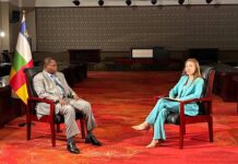 RCA: le président Touadéra en exclusivité sur RT en français