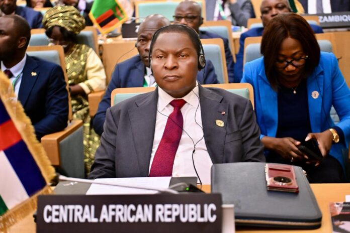 Faustin Archange Touadéra au sommet de l'UA