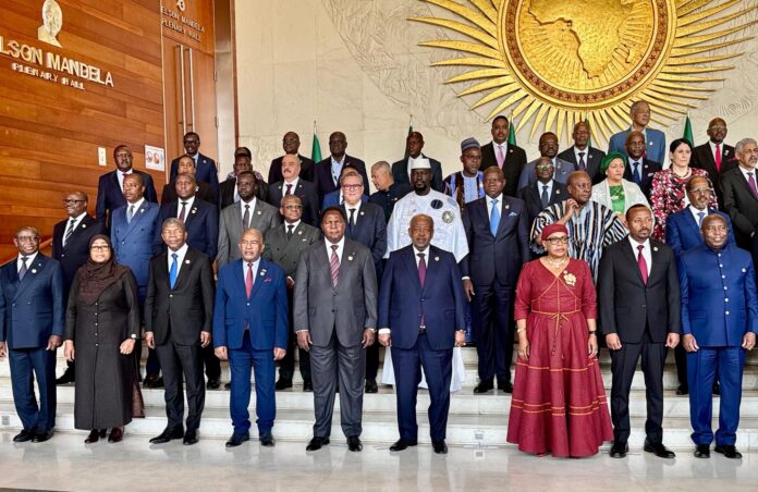 Les chefs d'Etats et gouvernements africains