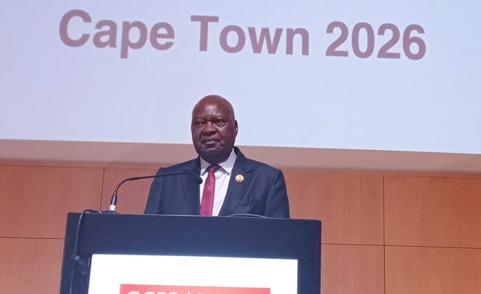 Simplice Mathieu Sarandji Président de l'Assemblée nationale