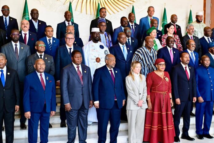 Faustin Archange Touadéra à Addis-Abeba