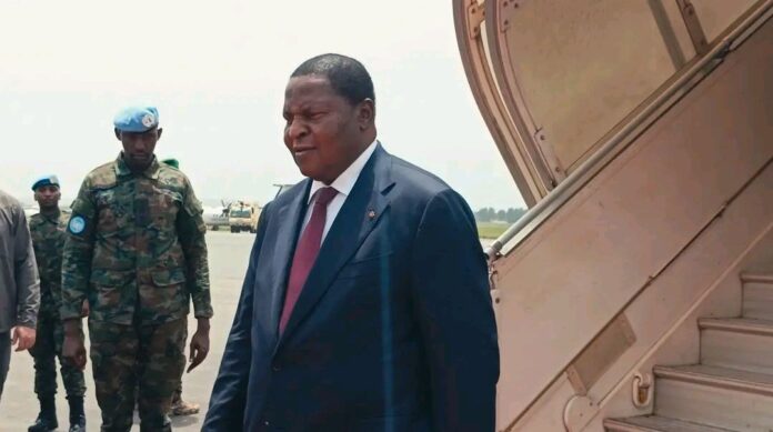 Retour de Touadéra à Bangui