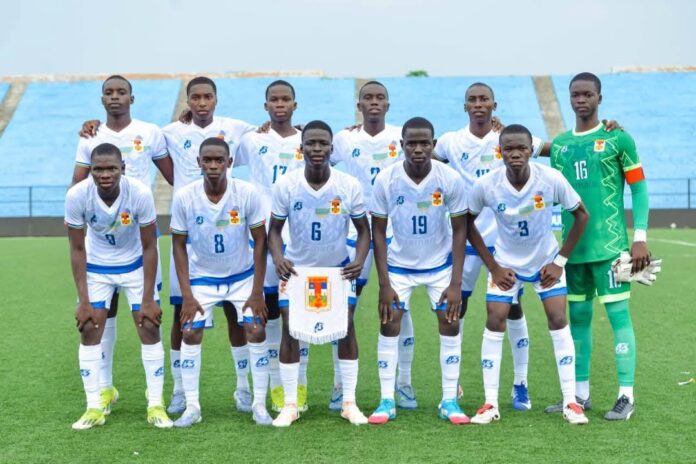 Les Fauves U17 de la Centrafrique