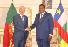 RCA: Touadéra accueille son homologue portugais Marcelo Rebelo de Sousa à Bangui