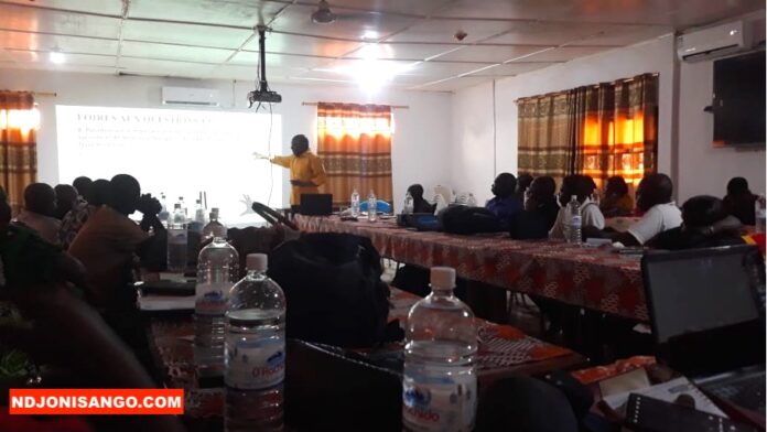 Briefing des journalistes sur le lancement de vaccination contre la maladie à virus Ebola