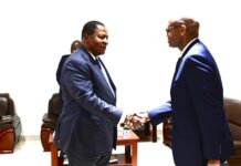 RCA: Touadéra reçoit le ministre rwandais de l’intérieur