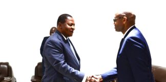 RCA: Touadéra reçoit le ministre rwandais de l’intérieur