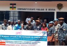 RCA: inauguration du commissariat de sécurité publique de Bégoua