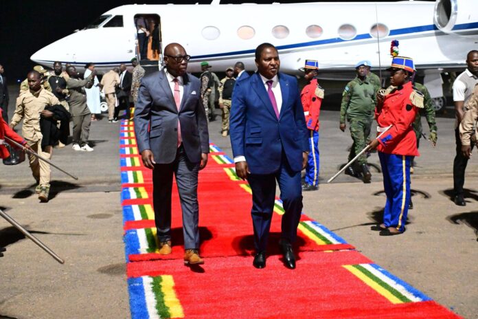 Faustin-Archange Touadéra de retour de la Russie