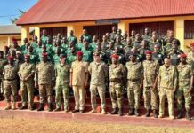 RCA: préparatifs de la rentrée de la première promotion d’élèves-officiers des FACA