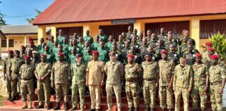 RCA: préparatifs de la rentrée de la première promotion d’élèves-officiers des FACA