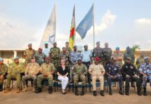 RCA : la coordination sécuritaire renforcée entre les FACA et la Minusca à l’approche des législatives Coordination de sécurisation des élections législatives en Centrafrique par la Minusca et FACA