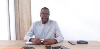 RCA: la visite du président portugais sans lien avec l’affaire Joseph Figueira, selon le porte-parole de la présidence Albert Yaloké Mkpème, Ministre conseiller et porte-parole de la Présidence centrafricaine @crédit photo Jolidon Tcheckoé