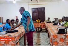 RCA : une campagne nationale de vaccination contre la poliomyélite du 26 au 29 mars 2026 Annonce de la campagne nationale de vaccination contre la poliomélite @crédit photo Marly Pala