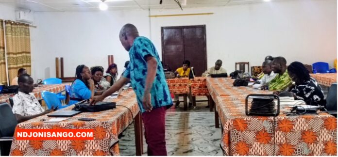 Annonce de la campagne nationale de vaccination contre la poliomélite @crédit photo Marly Pala