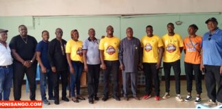 RCA: un nouveau bureau de la ligue de basketball de Bangui pour les 4 prochaines années Bureau de la ligue de basketball de Bangui @crédit photo Marly Pala