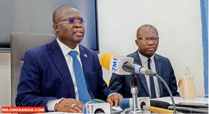 Evariste Ngamana, Porte-parole du Président Touadera à la présidentielle de 2025 @crédit photo Marly Pala