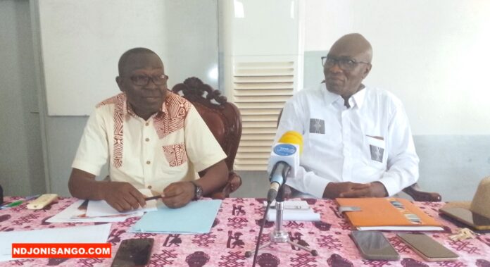 Les représentants de l'Association SOS Prostate Centrafrique Les représentants de l'Association SOS Prostate Centrafrique @crédit photo Jolidon Tcheckoé