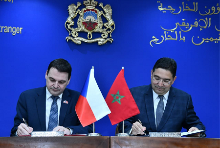 Nasser Bourita et Petr-Macinka Nasser Bourita et Petr-Macinka