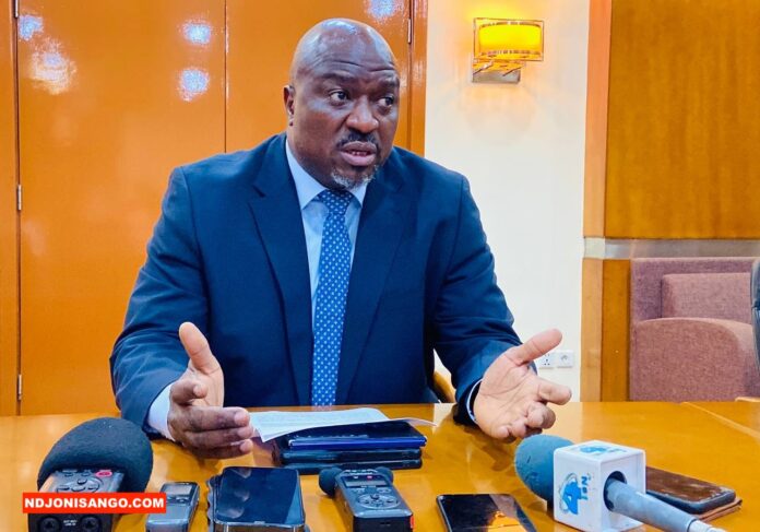 le ministre conseiller à la présidence, Jules Djawe