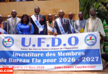 RCA: investiture du bureau du conseil des leaders de l’union des forces démocratiques de l’opposition