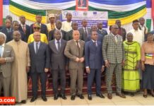 RCA: la gestion de la transhumance transfrontalière au centre d’une réunion interministérielle Une réunion interministérielle sur la gestion de transhumance @crédit photo Jolidon Tcheckoé