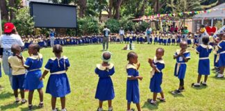 RCA: une immersion culturelle pour 150 enfants à la Maison Russe de Bangui Des enfants á la maison russe de Bangui