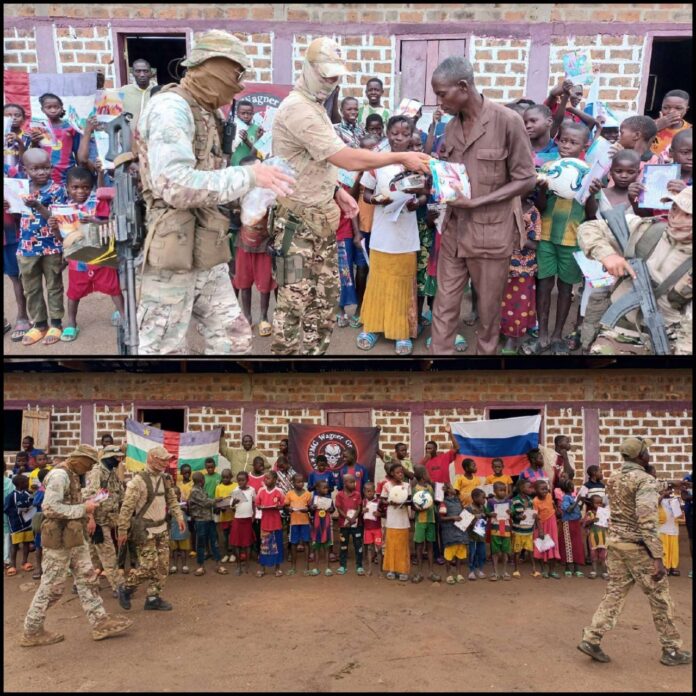 Spécialistes russes et FACA dans les actions civils-militaires