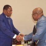 RCA: le président Touadéra reçoit le nouveau chef de la commission de la CEEAC Faustin Archange Touadéra et le président de la commission de la CEEAC