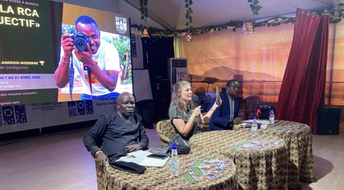 Lancement du concours de la photographie par la Maison russe de Bangui