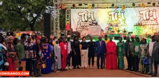 RCA: la 5ème édition du Tî-Ï Festival, un succès pour les amoureux de la culture Cloture de la 5è édition de Tî-ï Festival @crédit phot Marly Pala