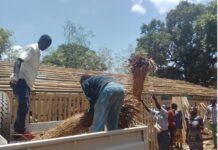 RCA: le projet Maigo en appui aux jeunes désœuvrés pour le développement du pays Des jeunes bénéficiaires du Projet Maïngo en pleine réalisation de leurs activités @crédit photo Jolidon Tcheckoé