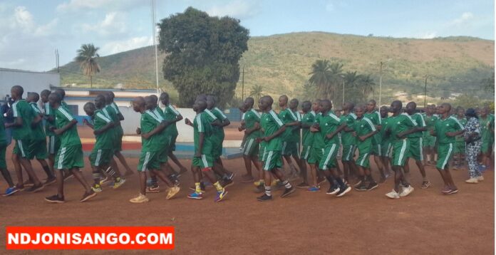 Les ex-combattants en formation @crédit photo Jolidon Tcheckoé