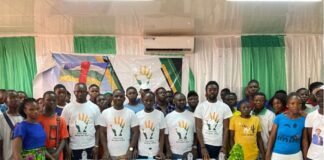 RCA: le MPAL mobilise la jeunesse autour de la résolution historique de l’ONU sur l’esclavage Mobilisation des jeunes du Mouvement panafricain pour l'Afrique libre @crédit photo Jolidon Tcheckoé