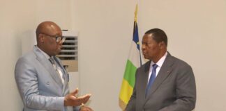 RCA: Félix Moloua remet la démission de son gouvernement au président Touadéra Démission du premier ministre Félix Moloua