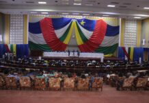 RCA: clôture de la première session extraordinaire de la 8ème législature Assemblée nationale centrafricaine